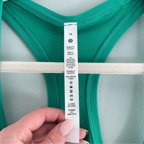 Lululemon Swiftly Tech Racerback 2.0 Race Length Emerald Ice 14 - Picture 12 of 12